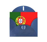 Zhuanyun Portuguese flag print Luxury Pearlescent Paper Invitation Cards - Baptism, Holiday Gatherings | Includes Envelopes