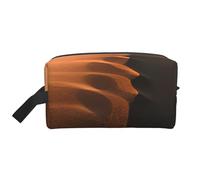 Zhuanyun Sand Dunes print Travel storage bag, daily storage bag, travel toiletries, cosmetics zipper storage bag