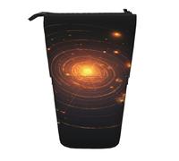 Zhuanyun The Solar System print Multi functional storage bag, makeup bag wallet, stylish and multifunctional bag