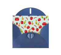 Zhuanyun Vegetable Corn print Luxury Pearlescent Paper Invitation Cards - Baptism, Holiday Gatherings | Includes Envelopes