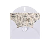 Zhuanyun Wine and Winemaking Winery Grape Field print Luxury Pearlescent Paper Invitation Cards - Baptism, Holiday Gatherings | Includes Envelopes