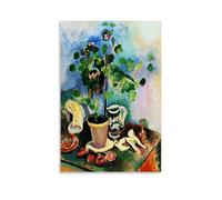 ZhuCaiRr Henri Matisse Painter Works（The Geranium） Poster Wall Art Scroll Canvas Painting Picture Living Room Decor Home 08x12inch(20x30cm)
