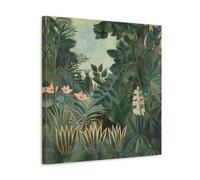 ZhuCaiRr Henri Rousseau Painter Works (The Equatorial Jungle) Poster Canvas Wall Art Decorative Bedroom Modern Home Print Picture Artworkss 24x24inch(60x60cm)
