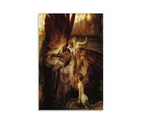 ZhuCaiRr Herbert James Draper Painter Works (Lament for Icarus) Poster Home Decor Wall Art Hanging Picture Print Bedroom Decorative Paintings Room Aesthetic 08x12inch(20x30cm)