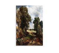 ZhuCaiRr John Constable Painter Works (The Cornfield) Poster Wall Art Painting Canvas Gift Living Room Prints Bedroom Decor Artworks 24x36inch(60x90cm)