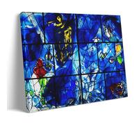 ZhuCaiRr Marc Chagall Painter Works (American Windows) Poster Cool Artworks Painting Wall Art Canvas Prints Hanging Picture Home Decors Gift Idea 12x18inch(30x45cm)