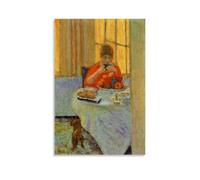 ZhuCaiRr Pierre Bonnard Painter Works (The Breakfast) Poster Decorative Painting Canvas Wall Art Living Rooms Bedroom Painting 20x30inch(50x75cm)