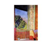 ZhuCaiRr Pierre Bonnard Painter Works (The Open Window) Poster Decorative Painting Canvas Wall Art Living Rooms Bedroom Painting 12x18inch(30x45cm)