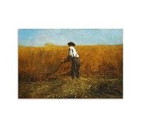ZhuCaiRr Winslow Homer Painter Works (The Veteran in A New Field) Poster Canvas Wall Art Prints Gifts Photo Picture Paintings Room Decor Home Decorative 08x12inch(20x30cm)