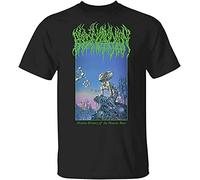 ZHUGU Blood Incantation Hidden History of The Human Race T-Shirt Black O Neck Tee