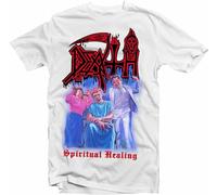 ZHUGU Death Spiritual Healing White T-Shirt New! Relapse Records TS4653 White O Neck Tee