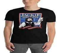 ZHUGU Jackie Daytona- Regular Human Bartender Short-Sleeve T-Shirt Top Sweatshirt Short Sleeve Black_O Neck Tee