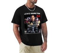 ZHUGU Lewis 44 - Lewis Hamilton T-Shirt Sports Fan t-Shirts t Shirt Man Custom t Shirt Designer t Shirt Men_O Neck Tee