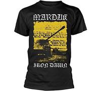 ZHUGU Marduk Iron Dawn T-Shirt Front & Back Print71775 Black O Neck Tee