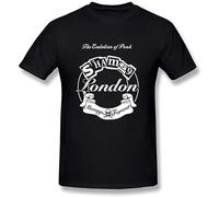 ZHUGU Men's Sham 69 T Shirt L Black
