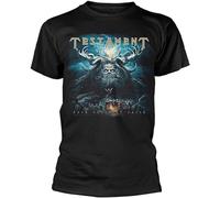 ZHUGU Testament Dark Roots of Earth T-Shirt Black O Neck Tee