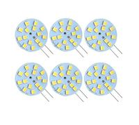 zhuguim AC DC 12V 24V 2W G4 LED Lamp Bulb 25mm Equivalent to 20W T3 JC Type Bi-Pin(Natural White 4000K)