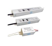 zhuguim Waterproof IP67 12V DC 1A Power Supply 120V 230V LED Driver Cabinet G4 GY6.35 Strip Light Puck Range Hood(Output 12V DC 1.66A)