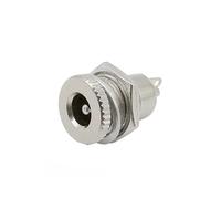 zhuguiming 2/5/10Pcs DC099 Metal 5. x 2.1mm 5mm DC Power Male Plug Female Jack Panel Mount Connector DC-099 .5 * 2.1(5.5mmx2.5mm,5Pcs)