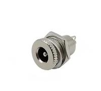 zhuguiming 2/5/10Pcs DC099 Metal 5. x 2.1mm 5mm DC Power Male Plug Female Jack Panel Mount Connector DC-099 .5 * 2.1(5.5mmx2.1mm,10Pcs)