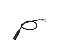 zhuguiming 5Pcs 3.5mm 2/3/4Pole Male Female Jack Audio Headphone Connectpr Extension Cable Mono/Stereo AUX DIY Repair Cord(3.5mm Female 4P)