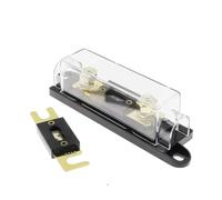 zhuguiming Fuse Holder Bolt-on Automotive Holders Fusible Link with fuse 40A 60A 80A 100A 200A 250A 300A Fuses AMP(1Set Fuse holder,40A)