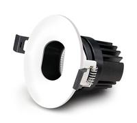 zhuguiming Led Deep Anti Glare Narrow Border Embedded Cob Home Living Room Hotel No Secondary Light Spot Wall Washing Small Hill Spotlight(Warm White,TYPE C-Round,7W)