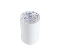 zhuguiming LED Surface Downlights Dimmable for Bathroom Kitchen COB Ceiling Lights 15W 18W 20W Indoor Lighting AC(White Spotlight,3000K Warm Light_DIMMABLE_18W)