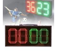 ZhuiFengA Portable Football Substitution Board, Football Referee Substitution Board, Electronic Soccer Change Player Display Board for Football Match, Single-Sided