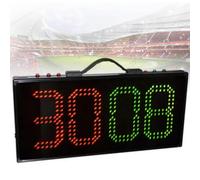 ZhuiFengA Portable LED Football Change Board, Football Referee Change Display Board, Electronic Change Board for Football Games, Single Sided