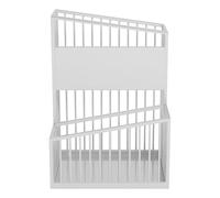 ZhuiFengA White Metal Umbrella Stand, Commercial & Home Use, Perfect for Hotel Lobbies and Offices, Small Size, Stylish Umbrella Holder for Entryways