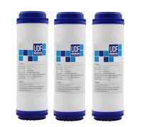 ZhuiFengAA 3 Pack Granular Activated Water Filter, with Coconut Shell, Remove Bad Taste & Odor, for Whole House Replacement Water Filter