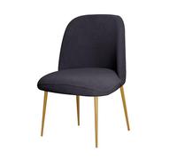 ZHUIYUAN Curved Back Chair Covers For Dining Chairs Set Of 1/2/4/6, Semi Circle Back Dining Room Chair Cover Chair Protector Seat Covers