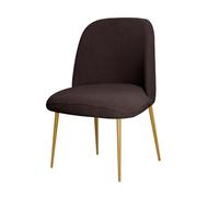 ZHUIYUAN Curved Back Chair Covers For Dining Chairs Set Of 1/2/4/6, Semi Circle Back Dining Room Chair Cover Chair Protector Seat Covers