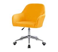 ZHUIYUAN Velvet Office Chair Slipcover, Modern Wingback Dining Cover Protector for Home, Kitchen, Living Room