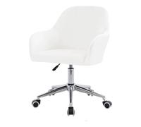 ZHUIYUAN Velvet Office Chair Slipcover with Arms,Cover Chair For Vanity,Modern Office Computer Chair Protector,Stretch Wingback Dining Chair Cover Protector for Home Kitchen Living Room