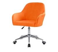 ZHUIYUAN Velvet Office Chair Slipcover with Arms,Cover Chair For Vanity,Modern Office Computer Chair Protector,Stretch Wingback Dining Chair Cover Protector for Home Kitchen Living Room