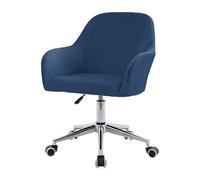 ZHUIYUAN Velvet Office Chair Slipcover with Arms,Cover Chair For Vanity,Modern Office Computer Chair Protector,Stretch Wingback Dining Chair Cover Protector for Home Kitchen Living Room