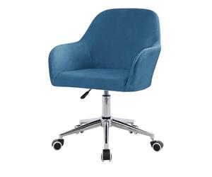 ZHUIYUAN Velvet Office/Computer Chair Slipcover with Arms, Modern Style Protector for Vanity, Dining Room, Living Room