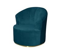 ZHUIYUAN Velvet Swivel Barrel Chair Cover,Stretch Soft Round Club Armchair Slipcover,Round Club Swivel Barrel Chair Cover Single Sofa Cover for Living Room Furniture Protector