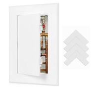 Zhujiehigh 1 Pc Paintable Access Panel with Hidden Hinges, 100x150 mm