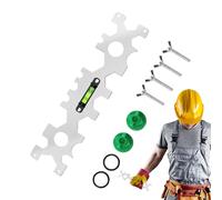 ZHUMCCY Aerator Key, Manual Faucet Stainless Steel Remover, Aerator Installation Removal Leveling Tool for Shower Dishwasher Sink Garden Car Plumbing Kitchen Home