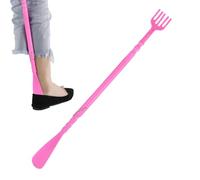 ZHUMCCY Back Scratcher Shoe Horn | Long Back Scratcher Claw Boot Inserts Horns | Boot Inserts Horns, Long Handle for Itchy Backs, Portable Shoe Horn for Putting On Shoes While Standing
