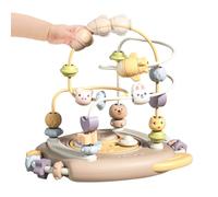 ZHUMCCY Bead Maze Table - Roller Coaster Learning Activities | Educational Toy | for Family Gathering Party Birthday Preschool School Home Girls Boys