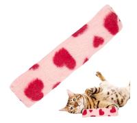 ZHUMCCY Cat Pillow Plush | Love-Style Calming Chew Toys - Stimulating Play, Indoor Kitty Exercise Game, Kitten Enrichment With Rattle Paper For Bored Pets