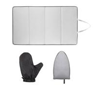 ZHUMCCY Ironing Board - Foldable Garment Steamer Stand Board - Clothing Steaming Pad for Laundry Bed Apartment Dorm Hotel Dress Commercial Shirt Suit Travel Tabletop