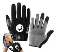 ZHUMCCY Running Gloves, Anti-slip Touchscreen Texting Warm Gloves, Winter Full Finger for Driving Running Cycling Texting