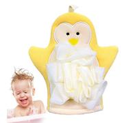 ZHUMCCY Scrub Mitt - Soft Body Scrubber Exfoliator Gloves - Elastic Rich Foaming Towel, Skin-Friendly Shower Mitten for Soothe, Cleanse Your Skin