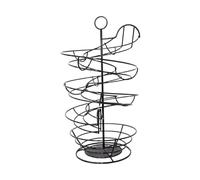 ZHUMCCY Spiral Egg Rack,Metal Countertop Fresh Egg Display Holder | Counter Storage Basket Metal Wire Rack for Kitchen Fruit Shelf Dorm Seasoning Apartment Cafe