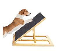 ZHUMCCY Wooden Dog Scratch Board - Wooden Foldable Dog Scratch Pad,Pet Accessories for Outdoor Indoor Travel Senior Puppy Grooming Claw Maintenance